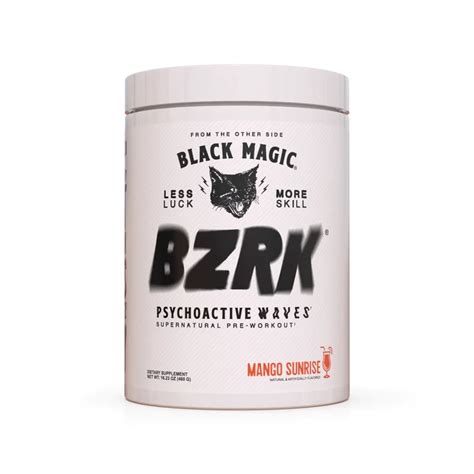 Stay Motivated and Energized with Bzrk Black Spell Pre Workout